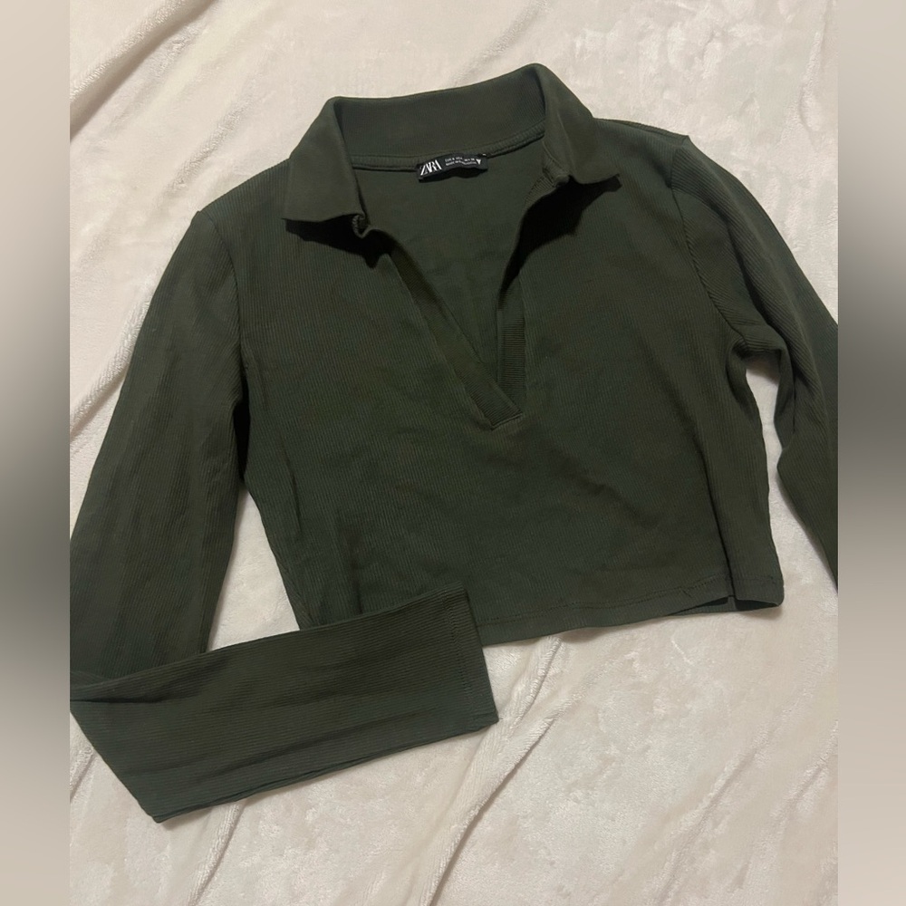 Zara cropped top
